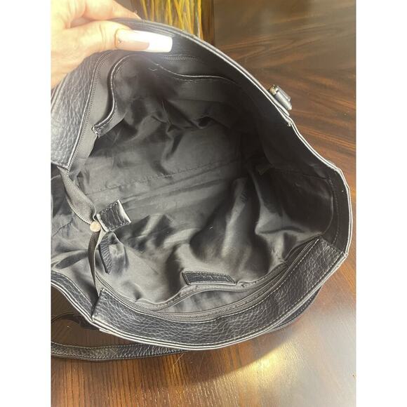 Large Nicole by Nicole Miller Handbag/Purse/Black Shoulder Strap​​ - Picture 8 of 8